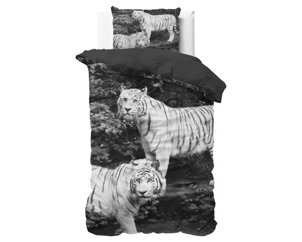 Dreamhouse Tigers / Grey Dekbedovertrek