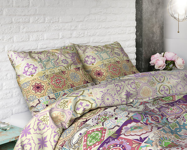 Sleeptime Morocco / Purple Dekbedovertrek